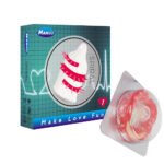 Mango Spiral Spike Condom Pack of 2 - Image 4