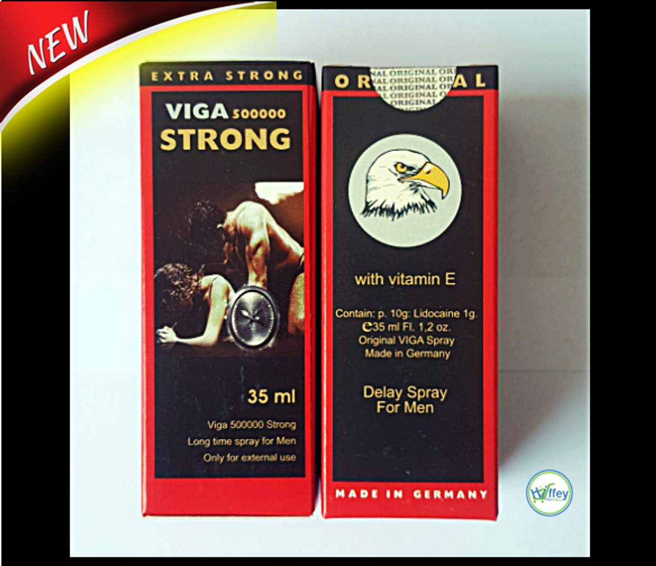 4x spray Super Viga 500000 Delay Spray For Men 45ml - Image 1